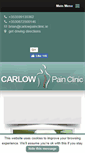 Mobile Screenshot of carlowpainclinic.ie